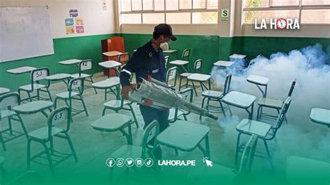 Minedu evalúa suspender clases por incremento de casos de dengue