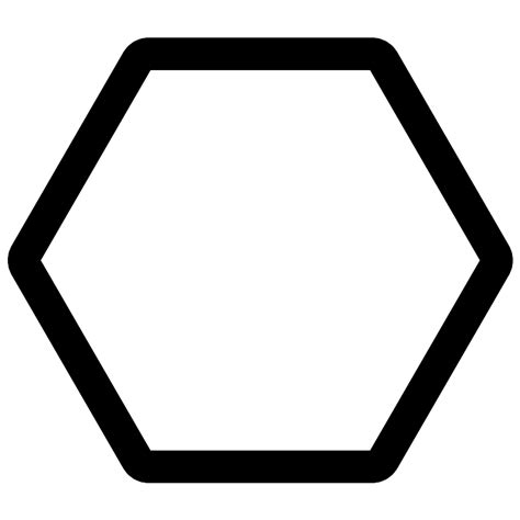 Hexagon Alt Vector Svg Icon Svg Repo