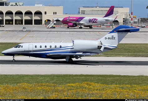 D BUZZ AirX Charter Cessna 750 Citation X Photo By Keith Pisani ID