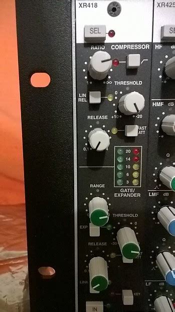 Solid State Logic Xr E Series Dynamics Module For X Rack Reverb