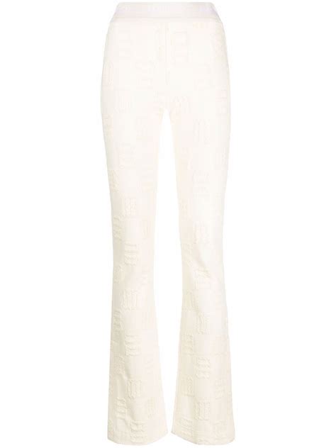 Ambush Monogram Flared Leggings Farfetch