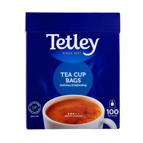 Tetley Tea Bags 100 Pack 180g Shop And Dispatch