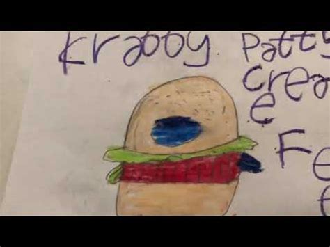 Krabby Patty Creature Feature Teachers Pests YouTube