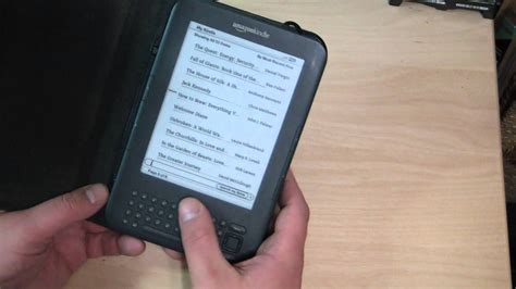 Amazon Kindle 3 3g Wifi With Keyboard E Reader Review Why Its A