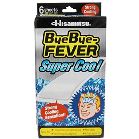 Bye Bye Fever Patch Super Cool Adult 3x2s Shopee Malaysia