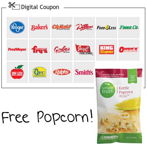 Kroger Stores : Free Bag of Popcorn | MyBargainBuddy.com