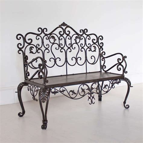 Wrought Iron Patio Benches Ideas On Foter