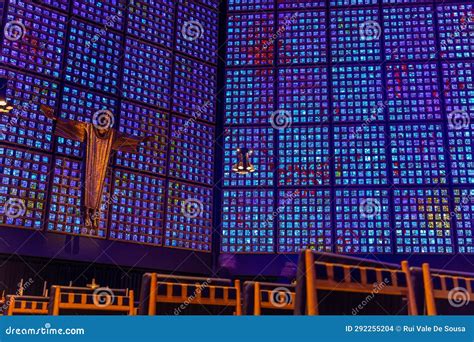 Kaiser Wilhelm Memorial Church Interior Editorial Stock Image - Image of cityscape, buildings ...