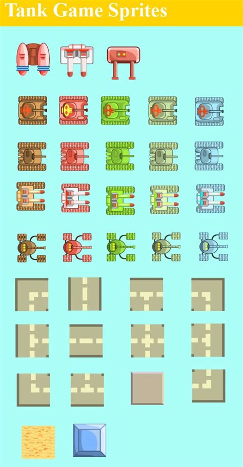 Sprites For Game Maker Tanks