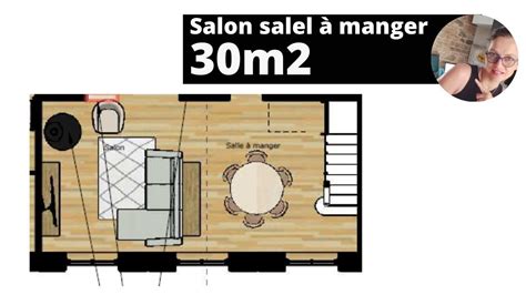 Amenagement salon salle a manger 30m2 A ou B Quel projet préférez