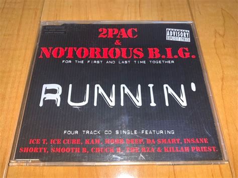 輸入盤シングルcd 2pac And Notorious Big Runnin 2パック ノトーリアス Big