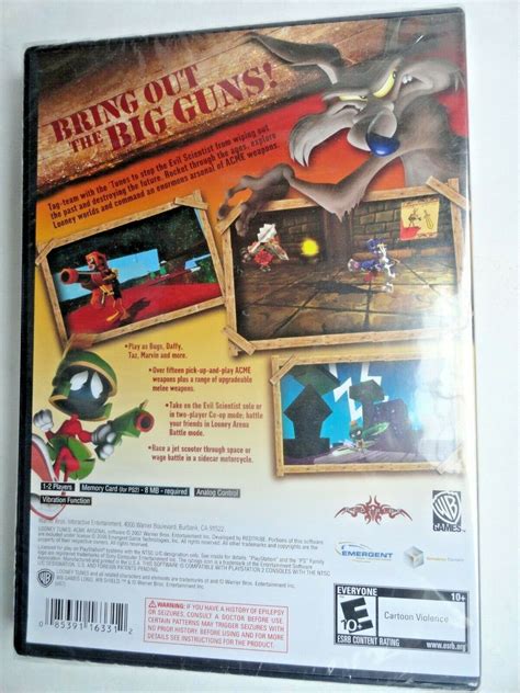 Looney Tunes ACME Arsenal Sony PlayStation 2 2007 European Version