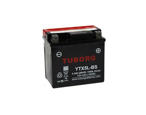 Akumulator Tuborg YTX5L AGM 12V 4 2Ah 100A ytx5l za 129 zł z Kalisz ul