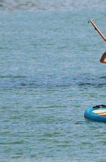 ALEXANDRA RODRIGUEZ In Bikini Paddle Boarding In Miami 12 20 2016 HawtCelebs