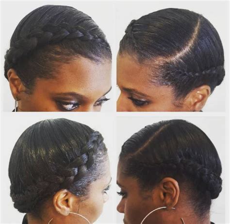 14+ Looking Good Cute Crown Hairstyles For Short Natural Hair