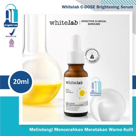 Jual Whitelab Ml C Dose Brightening Serum Face Wajah C Dose Ml