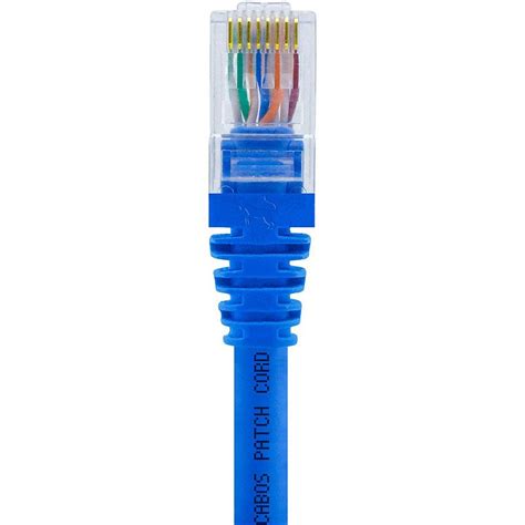 Cabo De Rede Patch Cord Cat6 UTP CCA 25 Centímetros Cabos Patch Cord