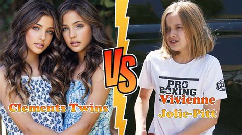 Vivienne Jolie Pitt Vs Clements Twins Ava And Leah Clements