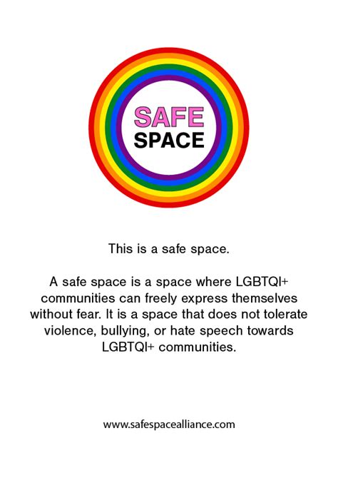 Lgbt Safe Zone Signs