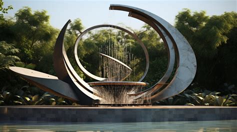 Designing Modern Fountains: Creating Water Features that Resemble Sculptures - Modern Art ...