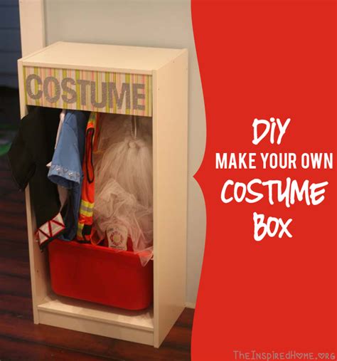 DIY Costume Box • The Inspired Home