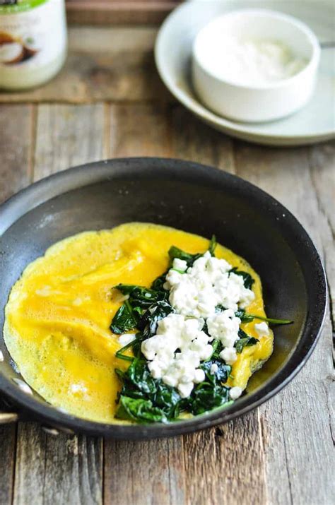 Veggie and Cottage Cheese Omelette Recipe | Skip To My Lou