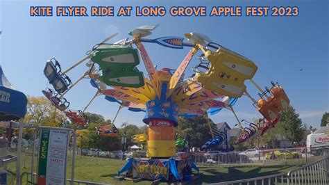 Kite Flyer Ride At The Long Grove Apple Fest Youtube