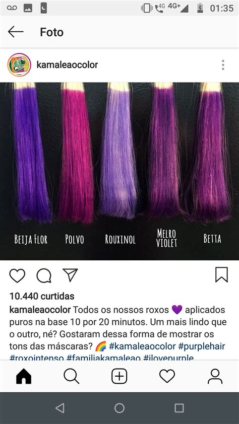 Tabela De Cores Para Cabelo Colorido Testando Produtos Cosmeticos