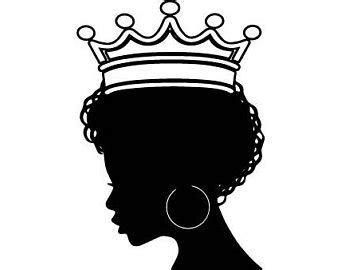 African Queen Silhouette at GetDrawings | Free download