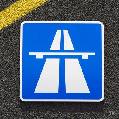 Autobahn Sign (GERMANY) by Roundabout Signs - Choice Gear