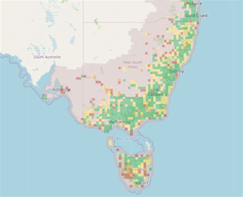 Platypus Habitat Map