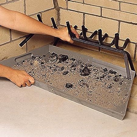 Flehomo Adjustable Fireplace Tray Expandable Ash Pan For Ash