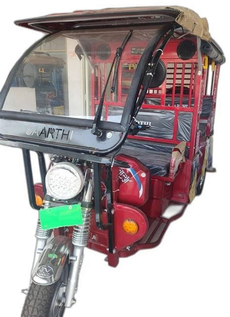 Saarthi Battery Plus E Rickshaw Vehicle Capacity Seater At Rs