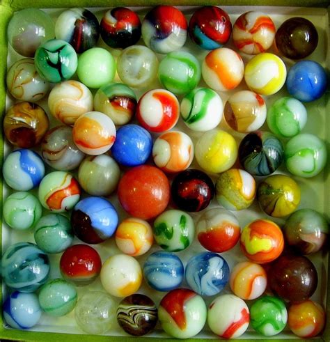 60 Vintage Machine Made Marbles Akro Agate Master by MissUFO