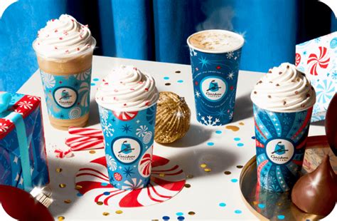 Holiday Beverages At Caribou Coffee At Caribou Coffee Near Goodland