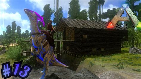 Ark Survival Evolved Cap13 Dinos Brillantes Y Nuevo Hogar YouTube