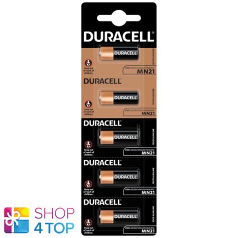 5 DURACELL A23 MN21 BATTERIEN ALKALINE 23A V23GA LRV08 12V 5BL EXP 2024