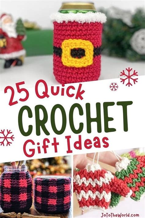 25 Quick Crochet Gift Ideas Artofit