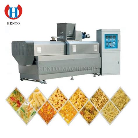 Corn Rice Puffing Machine Snack Bar Twin Screw Extruder Prices