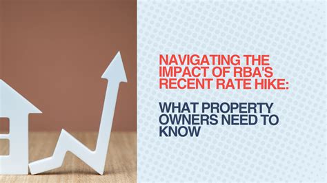 Navigating The Impact Of RBA S Recent Rate Hike What Property Owners