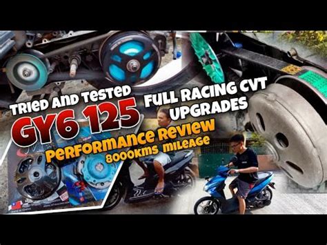 Gy Racing Cvt Set Actual Performance Test Kms Review