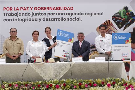 Presidenta Participa En Lanzamiento De Con Punche Regional La Libertad