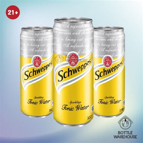 Jual Schweppes Tonic Water Can Air Tonik Ml Mixer Kaleng