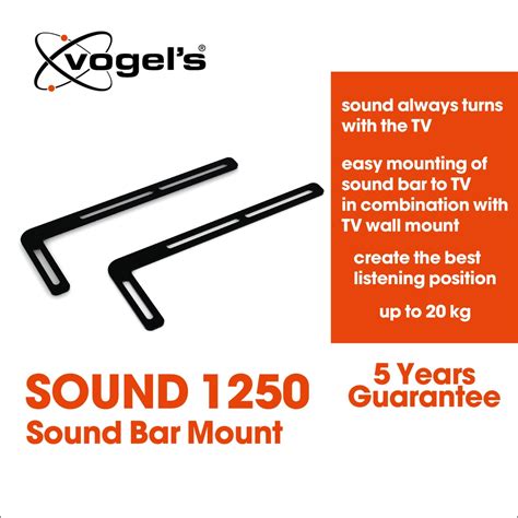 Vogel S Sound Soundbar Mount Bracket Up To Kg Years Warranty