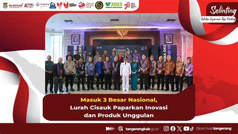 Masuk Besar Nasional Lurah Cisauk Paparkan Inovasi Dan Produk