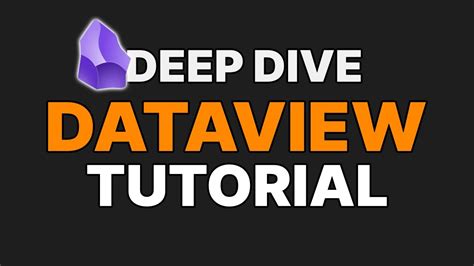 Beginner Tutorial For Obsidian Dataview Youtube