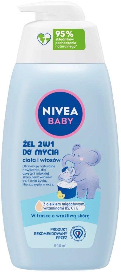 Nivea Baby El W Do Mycia Cia A I W Os W Z Pompk Ml Ceny I