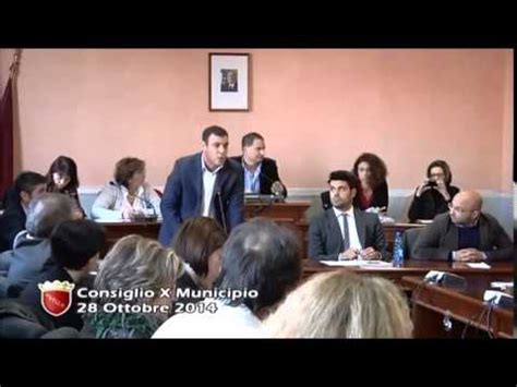 Consiglio Straordinario Sicurezza Idraulica X Municipio Intervento