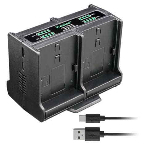 Kastar Battery Quadruple Charger For Canon Vixia Hg Hf G Hfg Hf