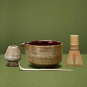 DiDiBirDi Matcha Tee Set Aus Keramik 4 PCS Japanisches Matcha